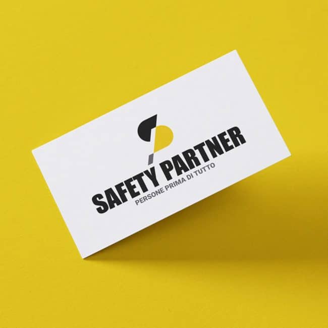 TikyAdv - Portfolio - Safety Partner Biglietto da visita